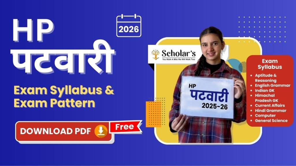 HP Patwari 2025-26 Syllabus